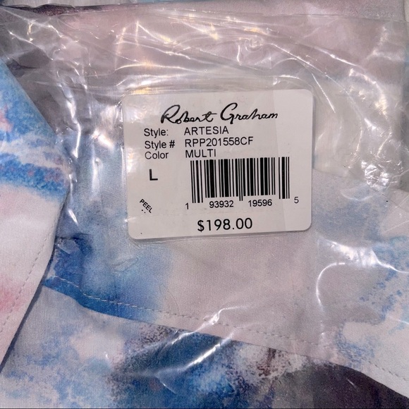 ROBERT GRAHAM Shirt Artesia Flip Cuff Button Down - Picture 8 of 14